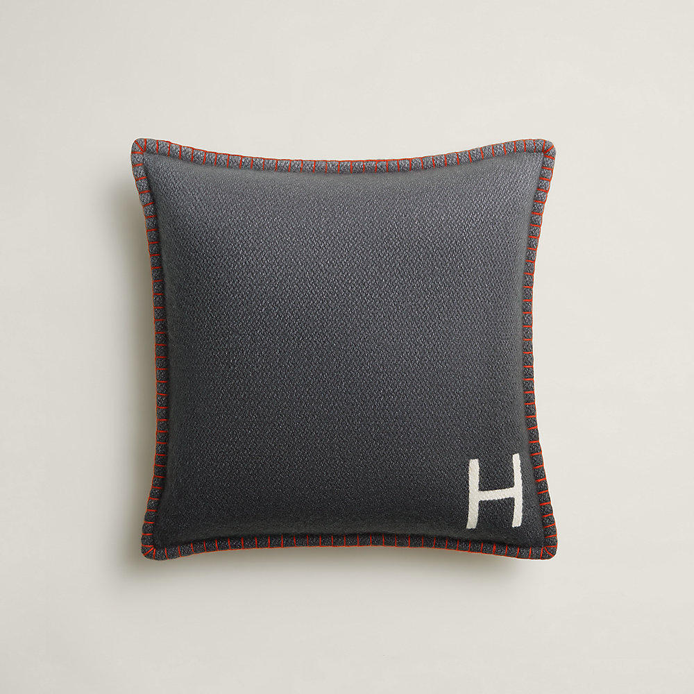 Altitude pillow - Grey | Hermès USA